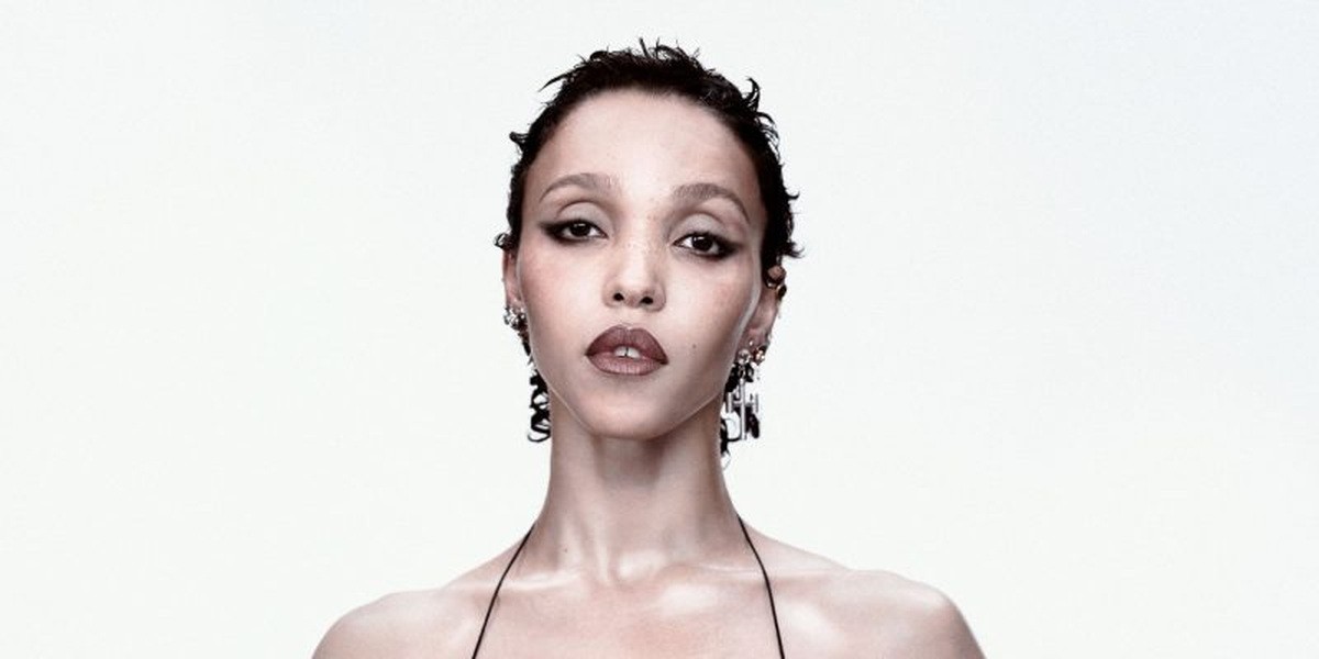 FKA twigs in a promotional portrait