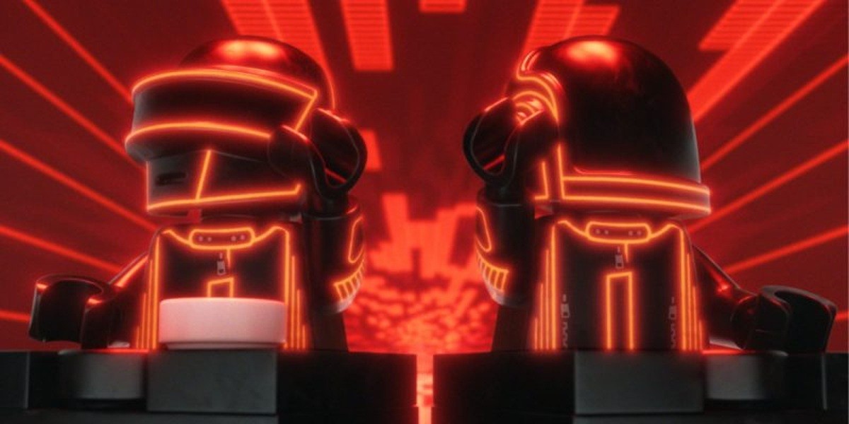 Daft Punk figures in official LEGO collaboration promotional imagery
