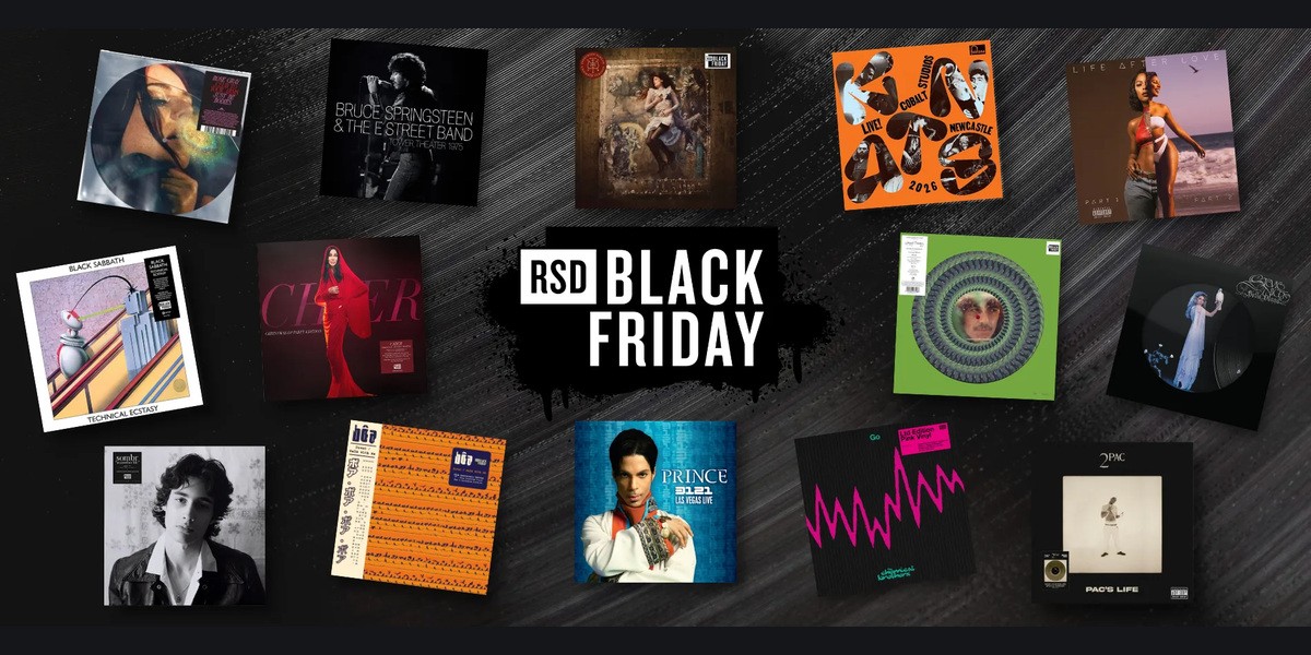 Official Record Store Day Black Friday 2026 campaign artwork.