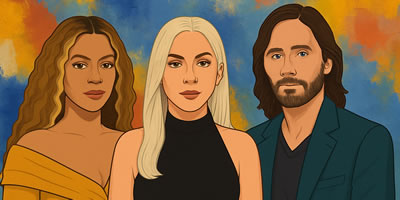 the harmony of color and sound: american singers shaping contemporary art