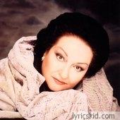 Montserrat Caballe Lyrics