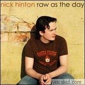 Nick Hinton Lyrics